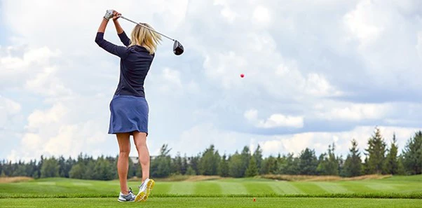 Chiropractic Nelson Tasman Hitting Golf Ball